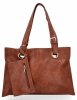 Torebka Damska Shopper Bag firmy Herisson Brązowa